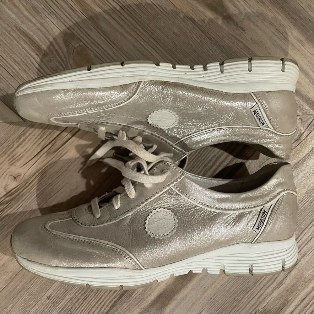 Mephisto Metallic Sneakers